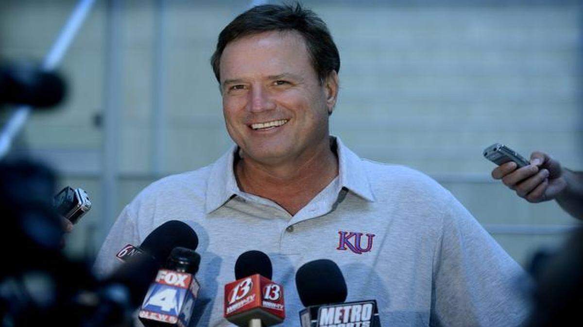 
Kansas basketball coach Bill Self.
