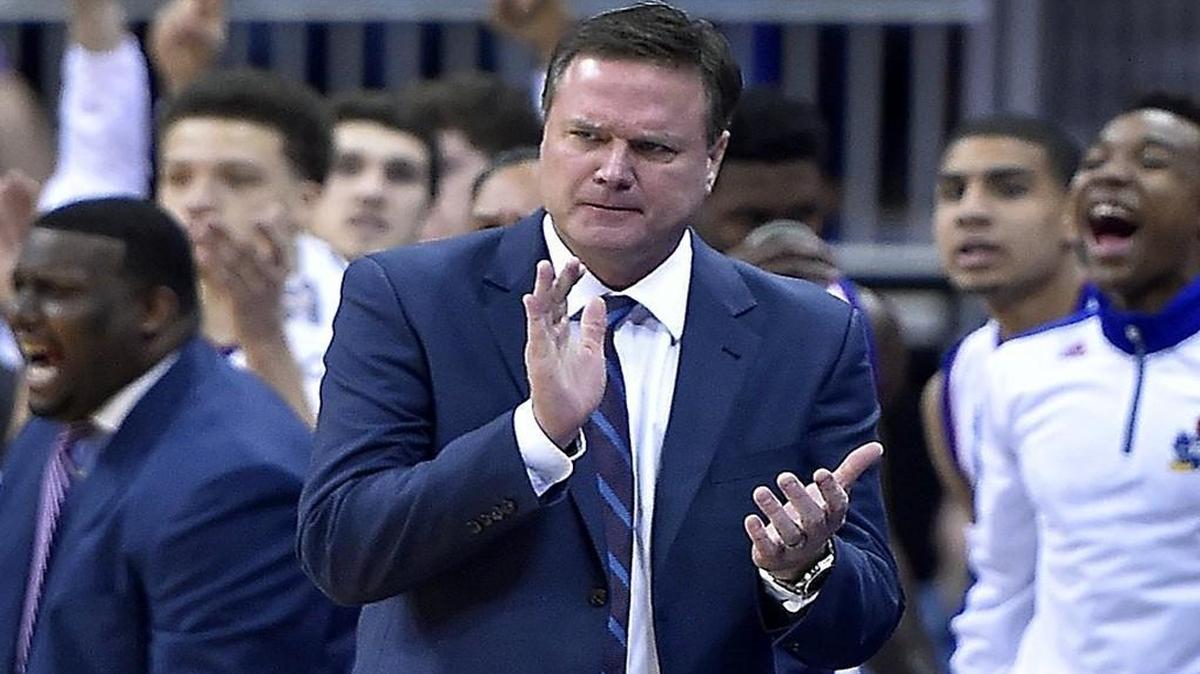 Bill Self hopes his Jayhawks won’t suffer a letdown against Kansas State after Saturday’s overtime victory against Kentucky.