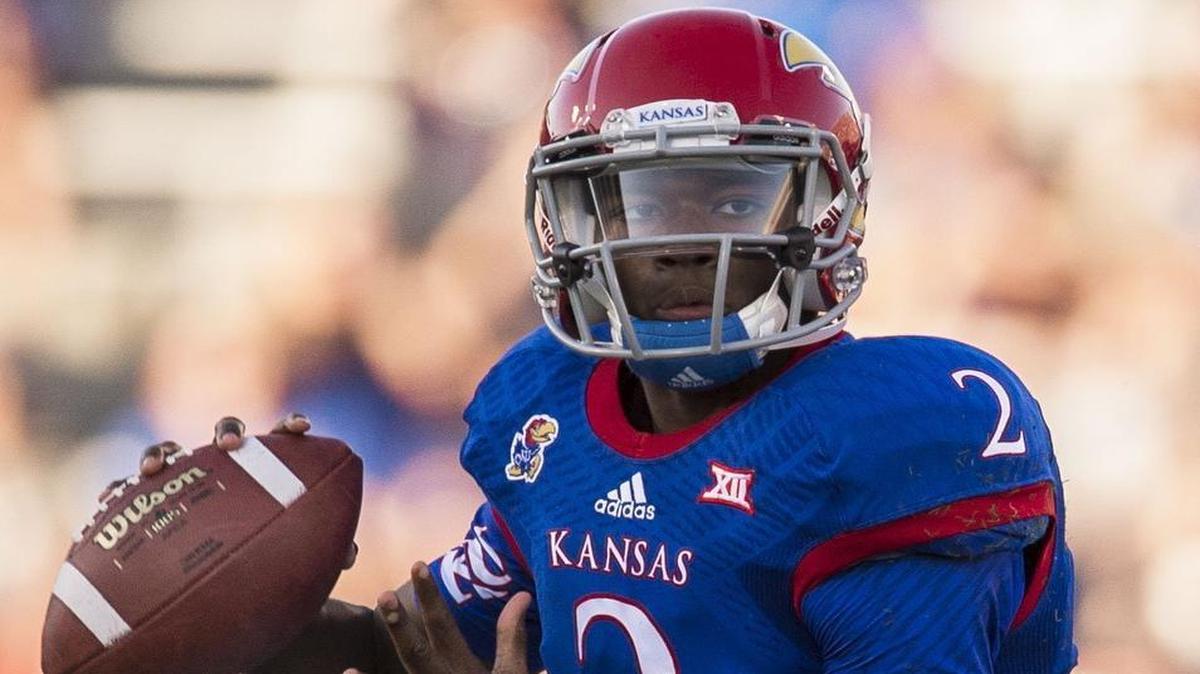 
Montell Cozart is the leading candidate to start at quarterback for Kansas this season.

