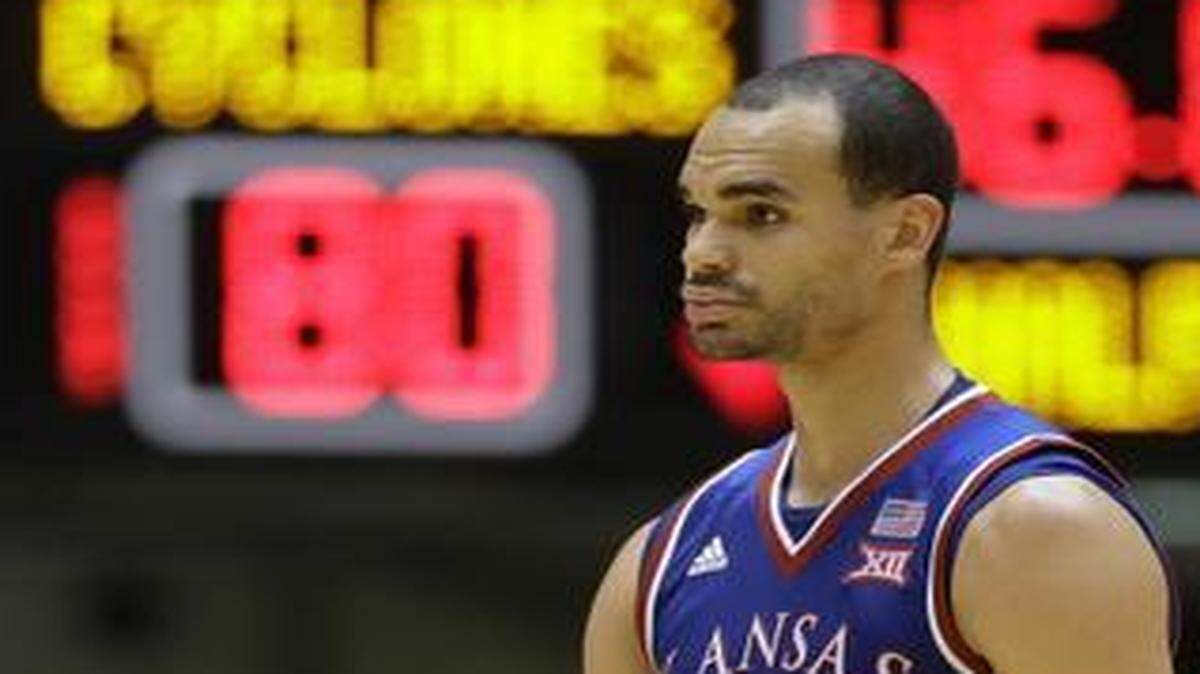
Kansas forward Perry Ellis

