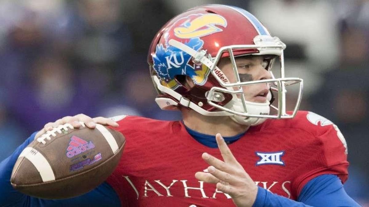 Ryan Willis started the final eight games last season at quarterback for the Jayhawks.