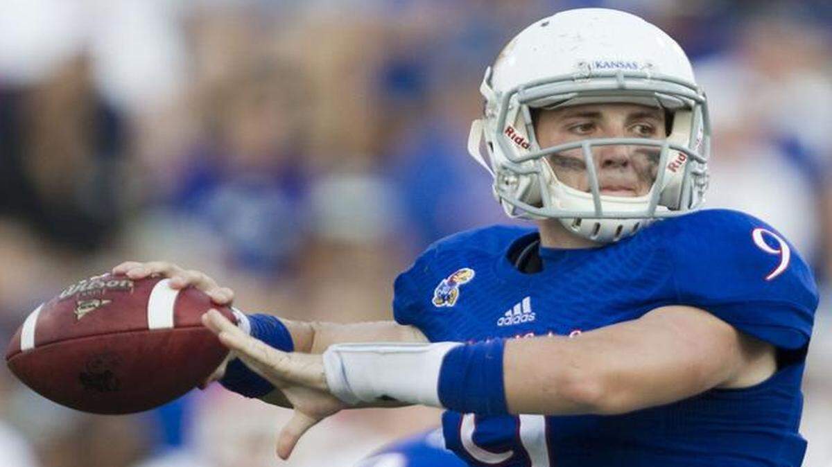 
Kansas quarterback Jake Heaps is leaving the program
