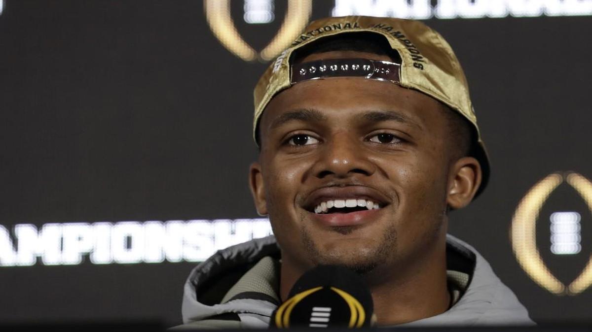 Former Clemson quarterback Deshaun Watson.