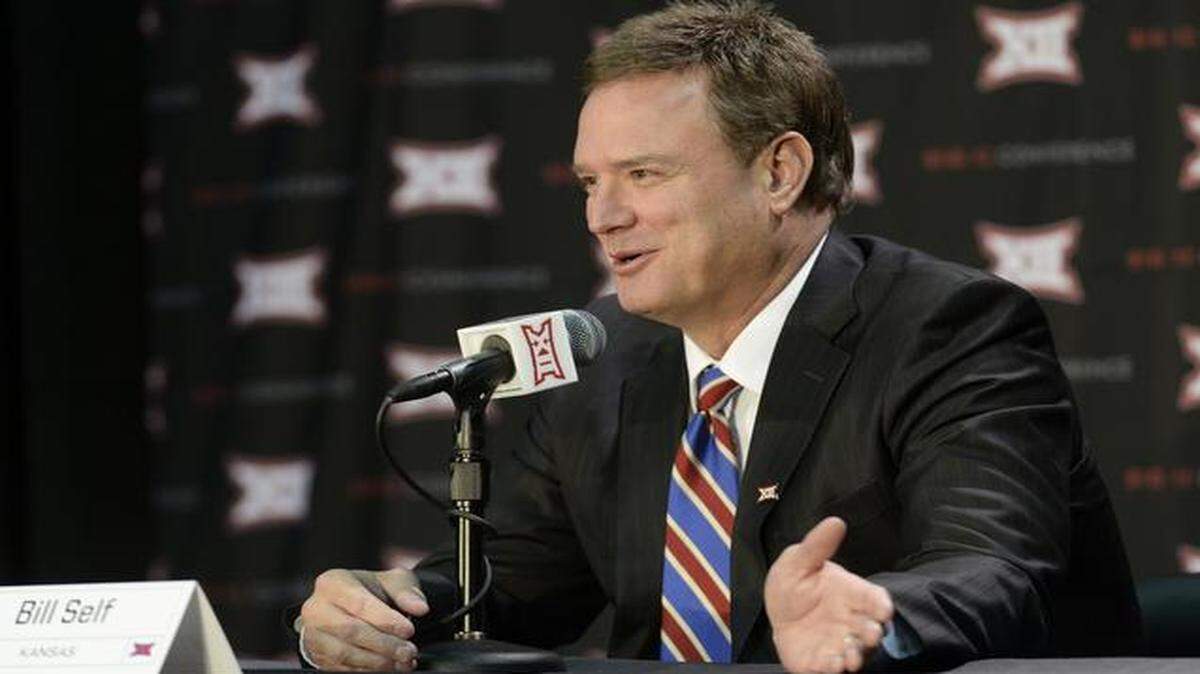 
Kansas coach Bill Self.
