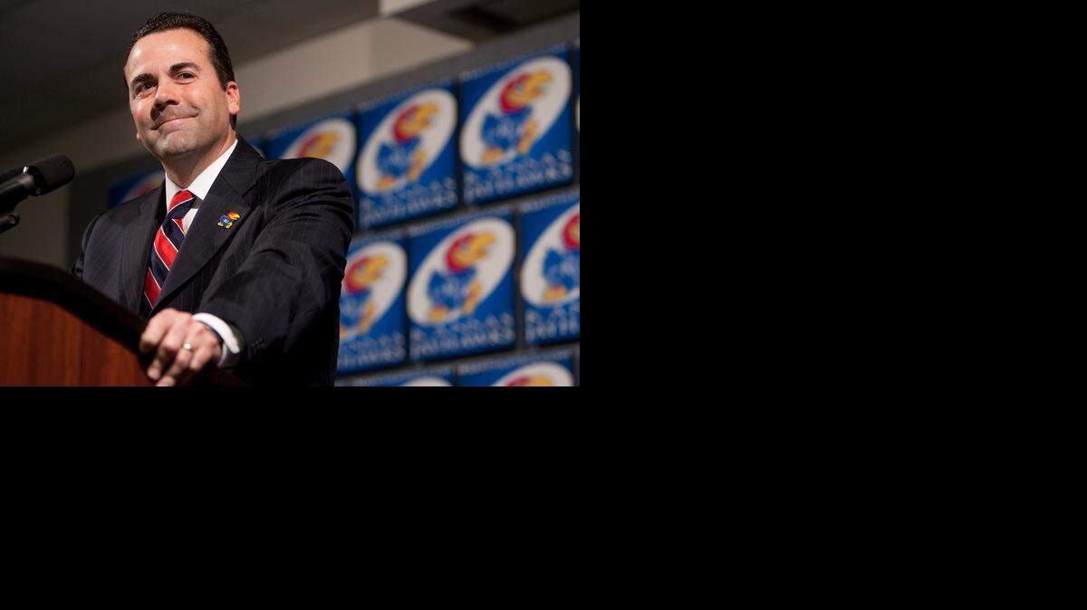 
Firing and hiring football coaches has been a frequent part of athletic director Sheahon Zenger’s job at Kansas.


