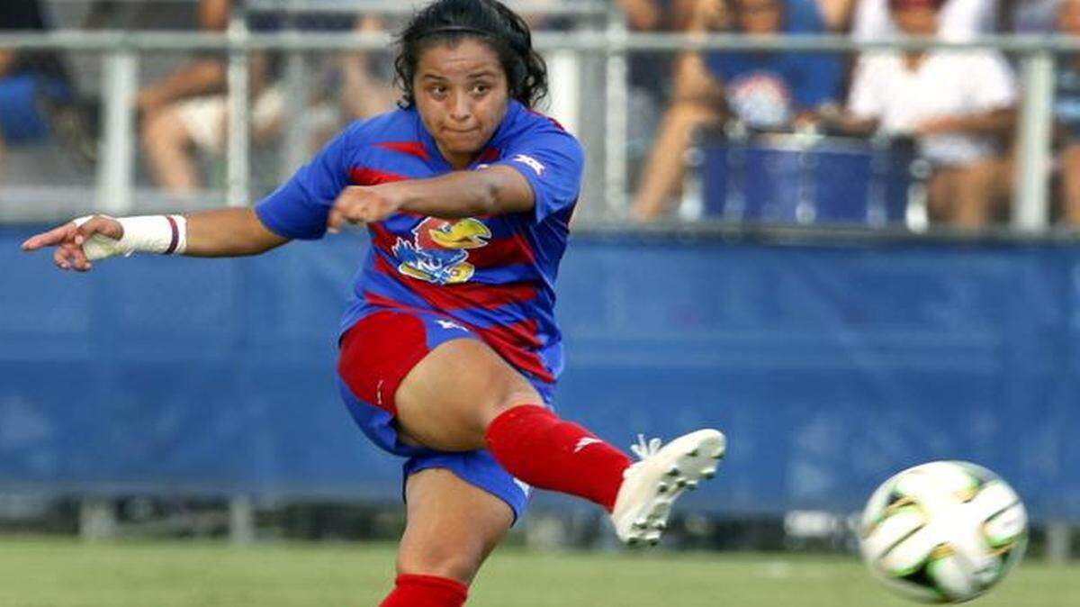 
Liana Salazar was chosen to the all-Big 12 first team for the second straight year. 
