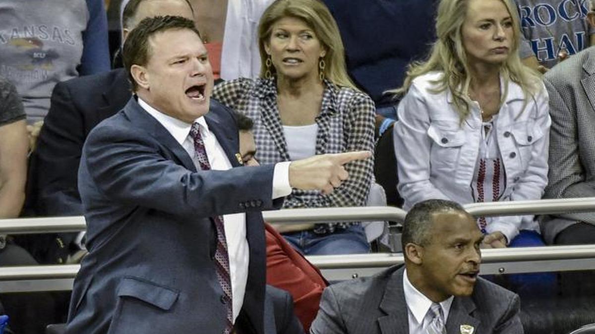 
Kansas coach Bill Self will be directing his team’s offense at a faster pace this summer.
