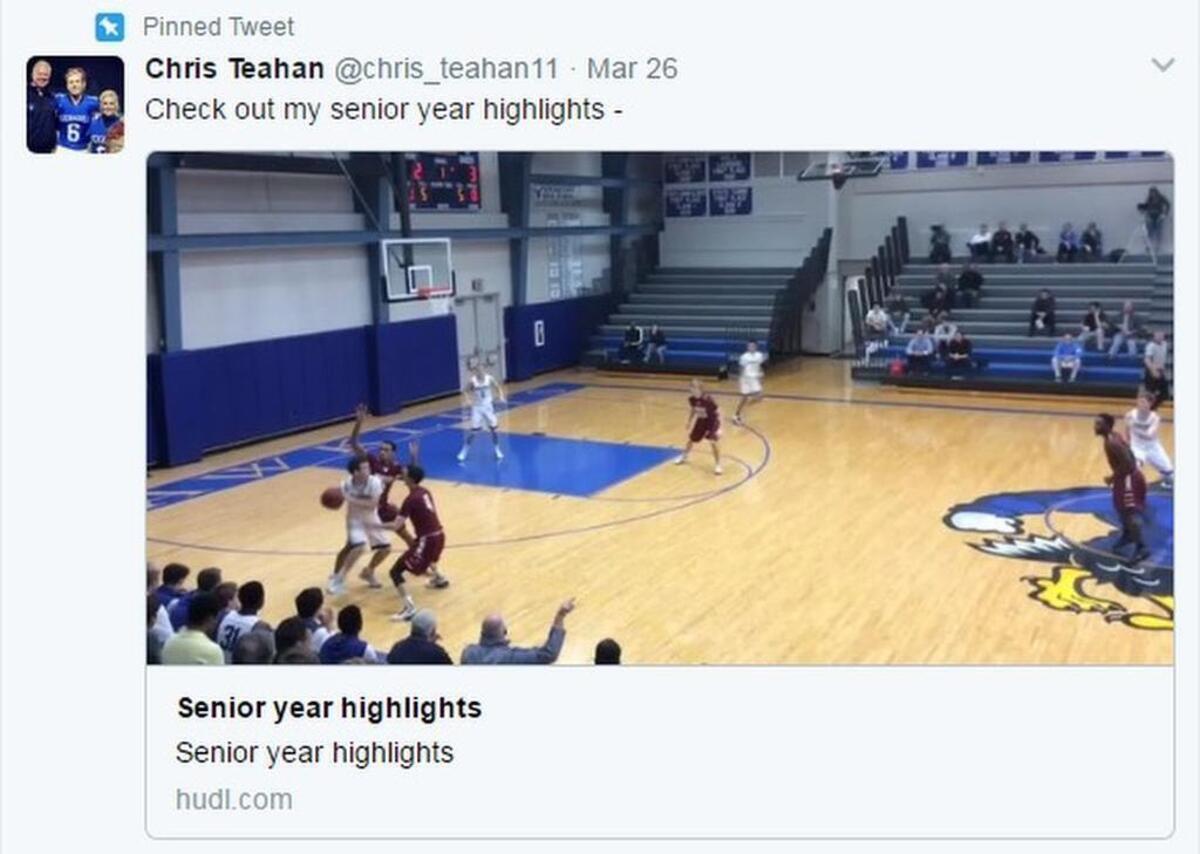 Rockhurst’s Chris Teahan will join the KU basketball team as a walk-on.