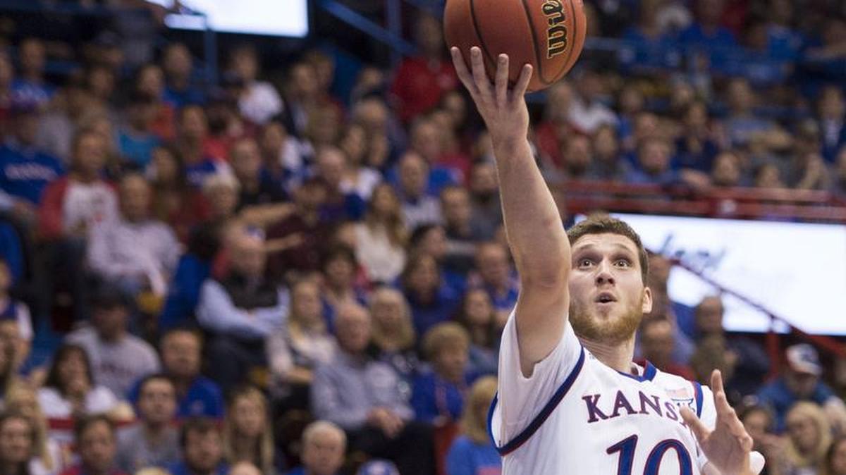 KU’s Svi Mykhailiuk has scored 94 points this season and committed just two turnovers.