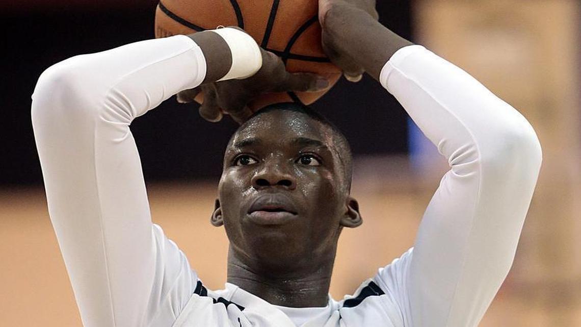 
KU freshman Cheick Diallo went to high school at Our Savior New American on Long Island, N.Y.
