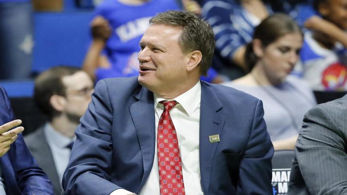 Bill Self’s Kansas Jayhawks won their first-round NCAA Tournament game against UC Davis 100-62 on Friday in Tulsa, Okla.