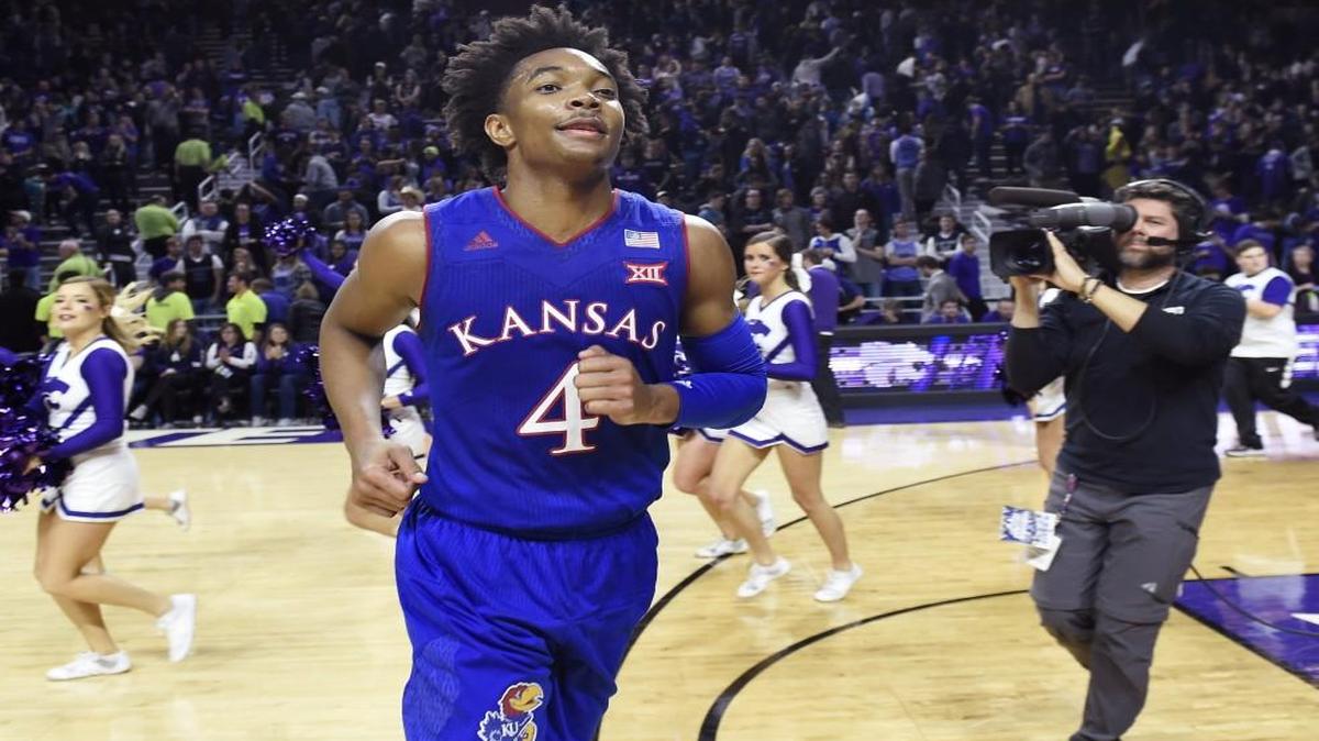 Devonté Graham and the Kansas Jayahawks came away with the victory against K-State on Monday night at Bramlage Coliseum in Manhattan, Kan.