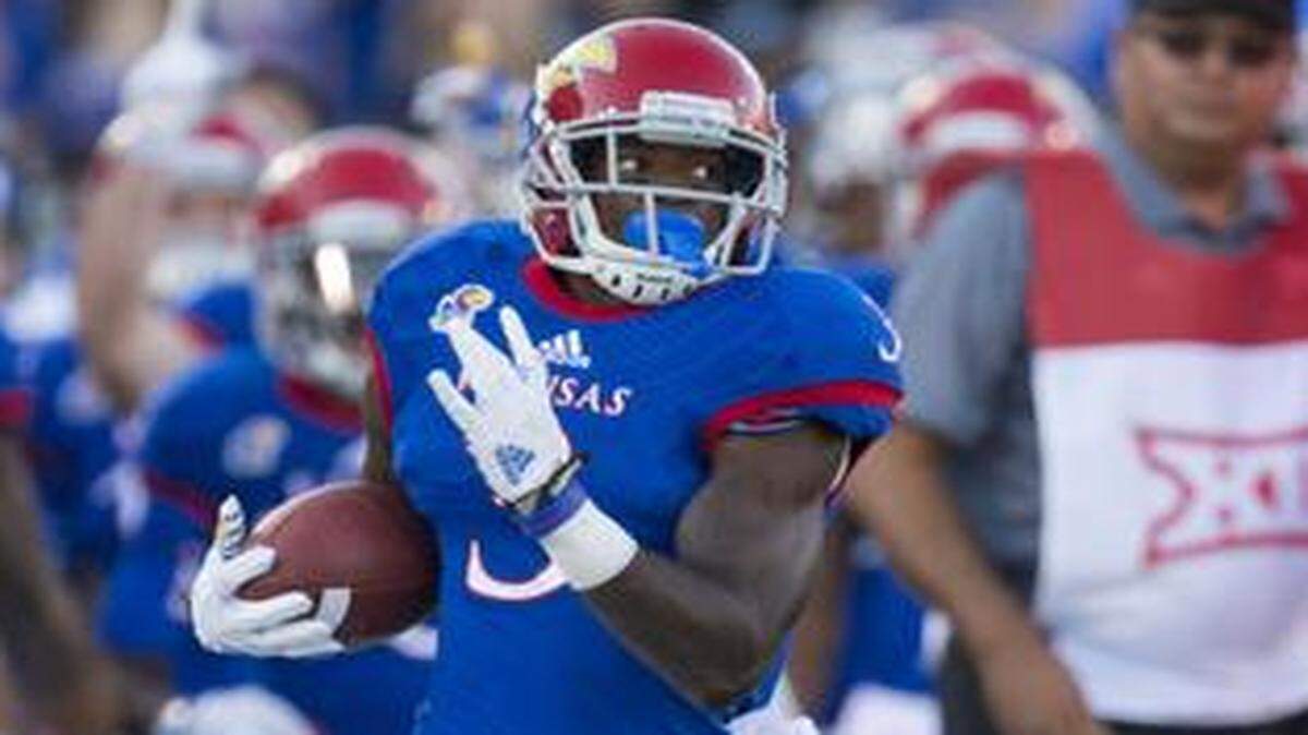 
With a strong finish, KU senior Tony Pierson could finish his college career with nearly 2,000 yards rushing while averaging more than 6 yards per carry — that despite losing nearly half his career because of injury and a foray at receiver.

