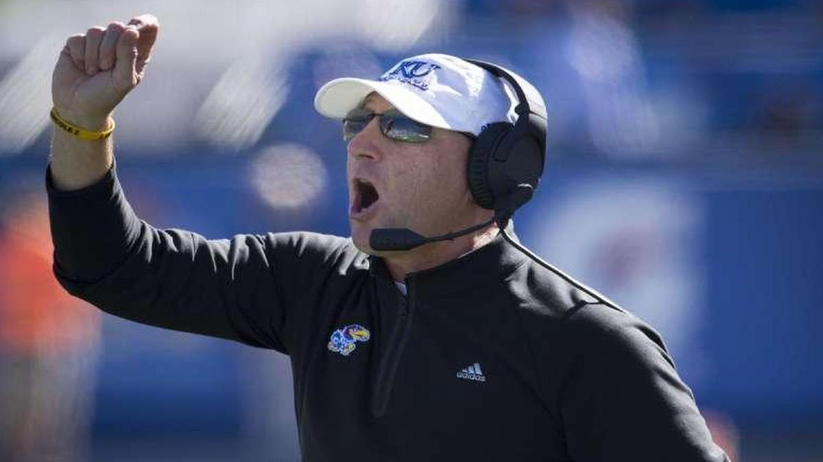 KU coach David Beaty (above) picked up another football commitment Monday when Nelson Jenkins of Plaquemine, La., committed to the Jayhawks through a post on his Twitter account.