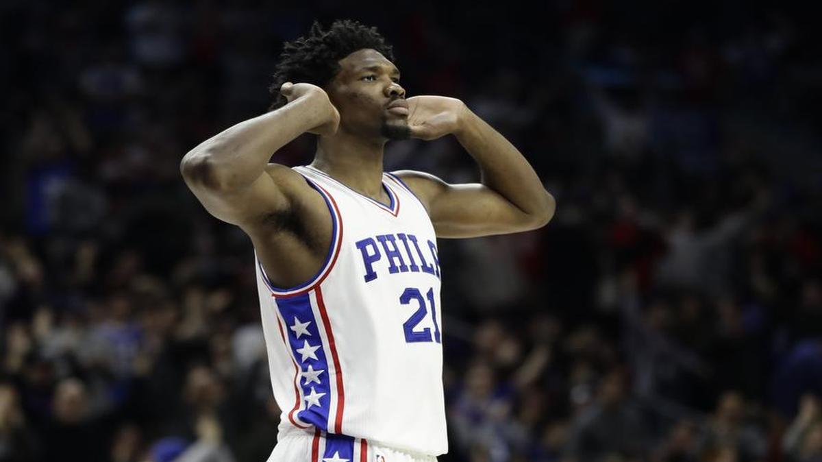 Former Kansas standout Joel Embiid, who plays in the NBA for the Philadelphia 76ers, had surgery on March 24 to repair a torn meniscus in his left knee.