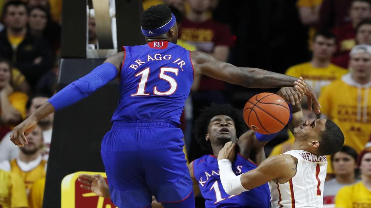 Carlton Bragg Jr. had a solid game at Iowa State on Monday night.