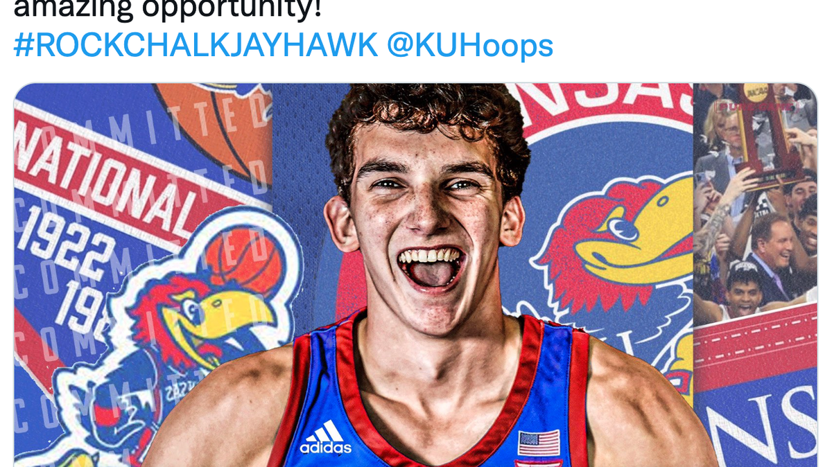 Prep guard Wilder Evers announced his commitment to Kansas basketball on April 13, 2022. He will be a walk-on for KU coach Bill Self.