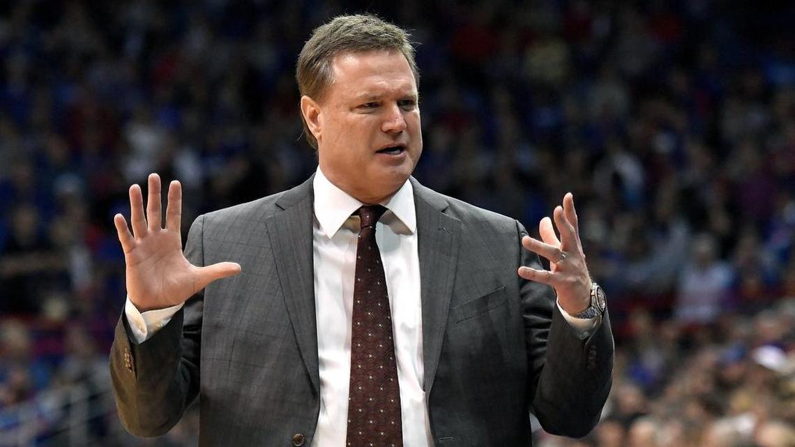 Bill Self has won 13 Big 12 Conference regular-season titles in a row as the head coach at Kansas.