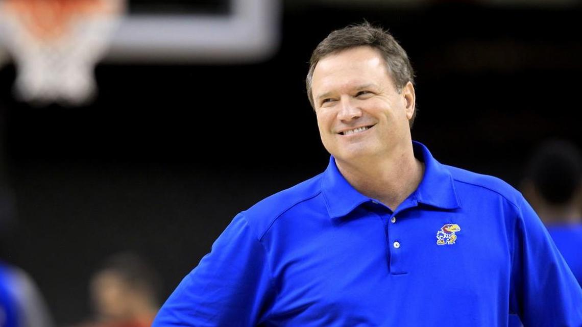 Kansas men’s basketball coach Bill Self