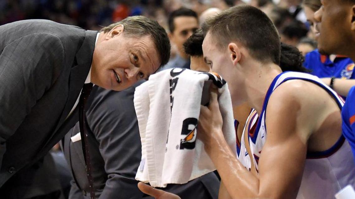 Bill Self comments on KU signing freshman forward — and makes a player comparison