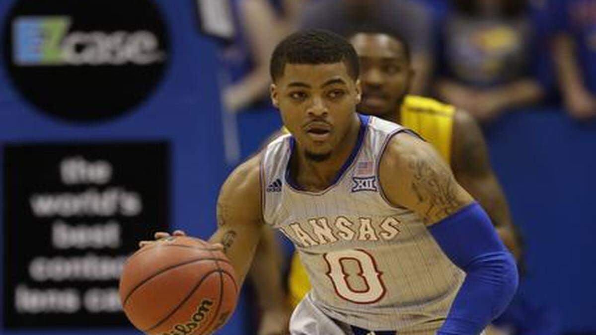 
Frank Mason has been solid at the point for Kansas.


