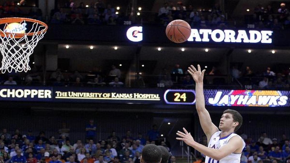 
KU’s Svi Mykhailiuk has put on 17 pounds this offseason and also says he’s more comfortable with the language and his place in the basketball program.
