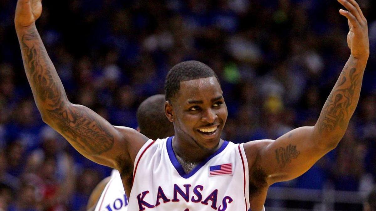 Sherron Collins played for the Jayhawks from 2006-10.