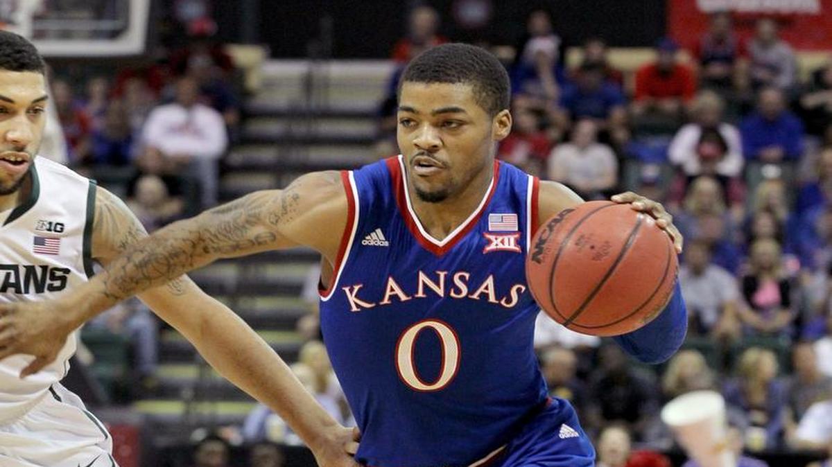 
Kansas and guard Frank Mason faced Michigan State last season.
