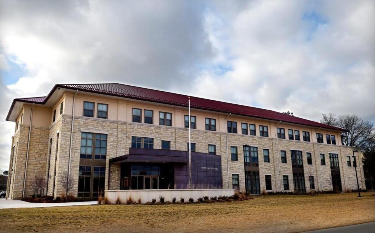 McCarthy Hall on the campus of The University of Kansas.