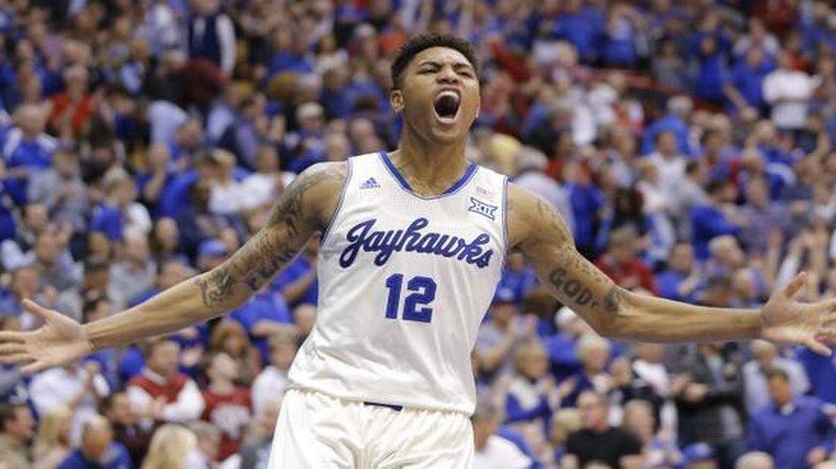 
Kansas guard Kelly Oubre
