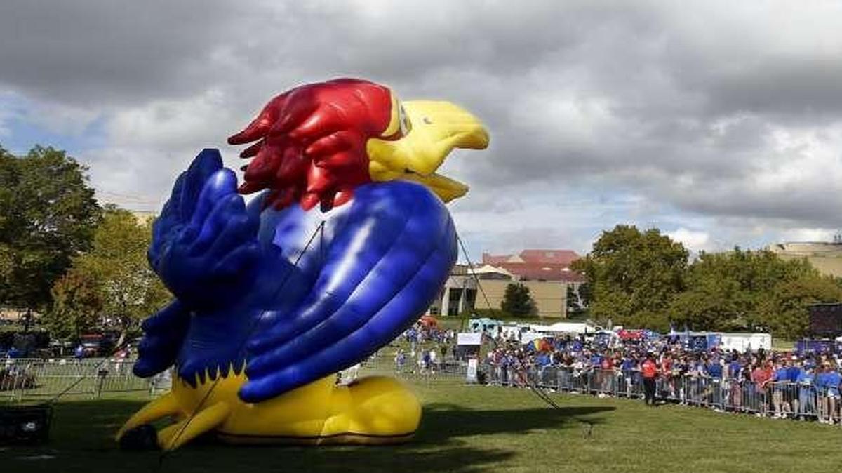 If Trae Young of Norman (Okla.) North decides to go to KU, the fans who lined up this year at Late Night in the Phog (above) could be lining up to see him in the future.