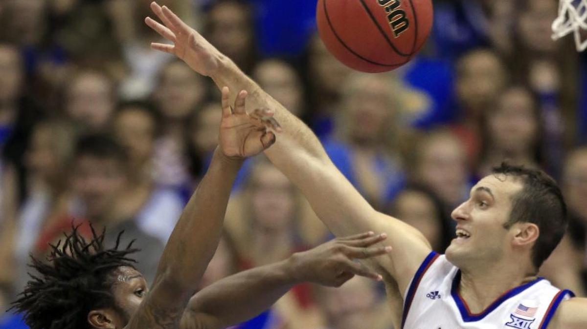 Kansas senior walk-on Clay Young