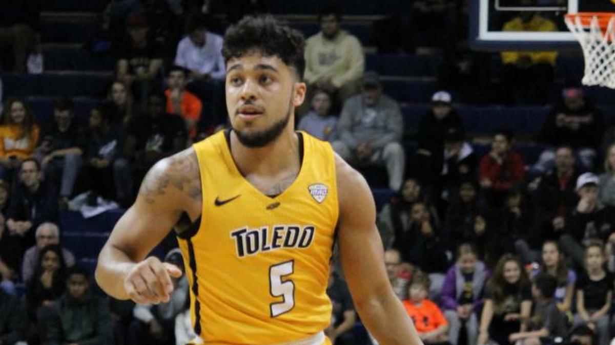 Toledo sophomore guard Justin Roberts will return to Lawrence on Tuesday to play KU at Allen Fieldhouse