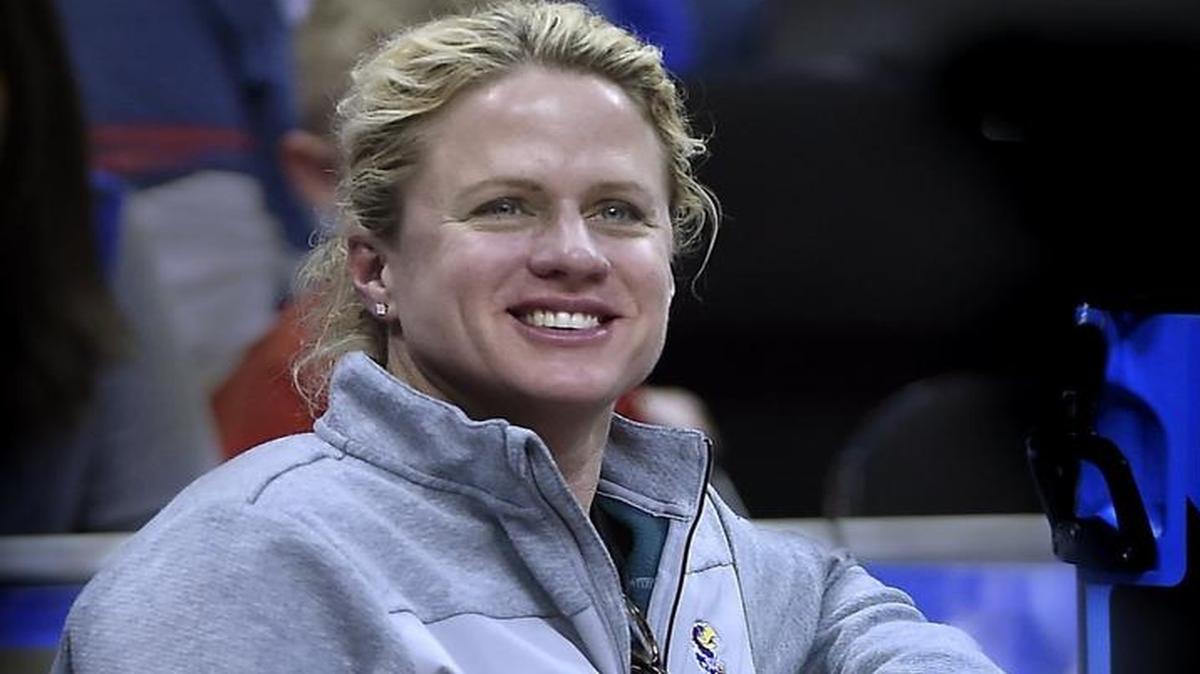 Kansas men’s basketball strength coach Andrea Hudy