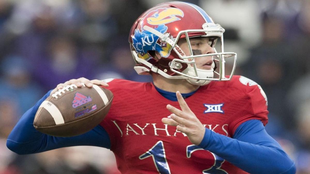 Kansas Jayhawks quarterback Ryan Willis.