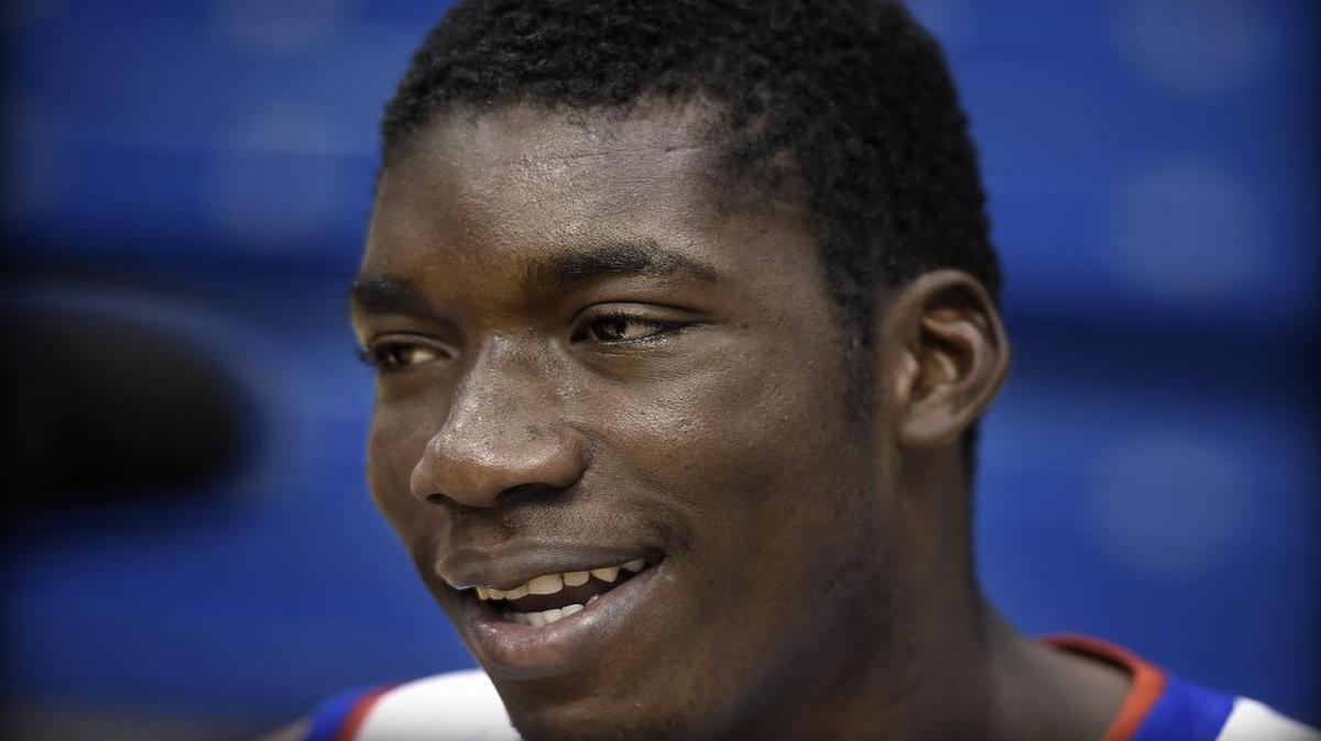 
KU freshman Cheick Diallo 
