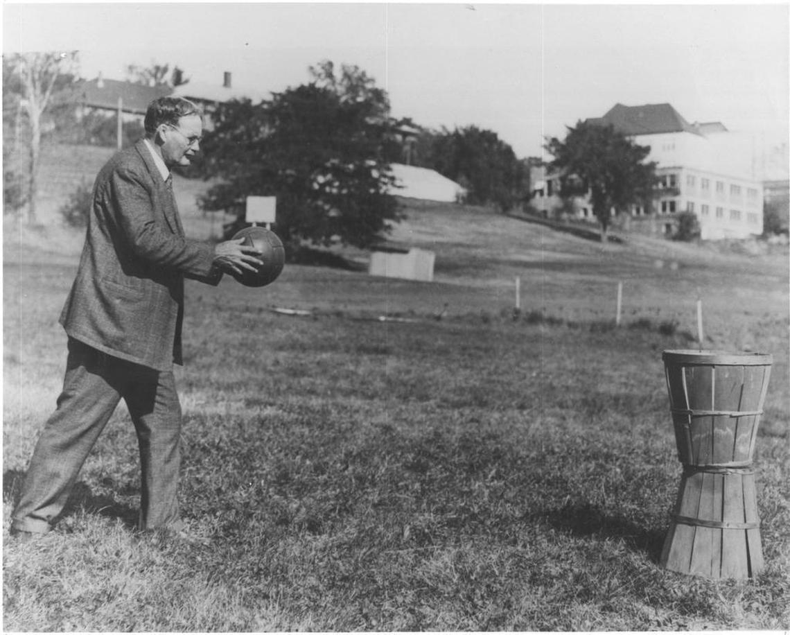 James Naismith, inventor of basketball.
