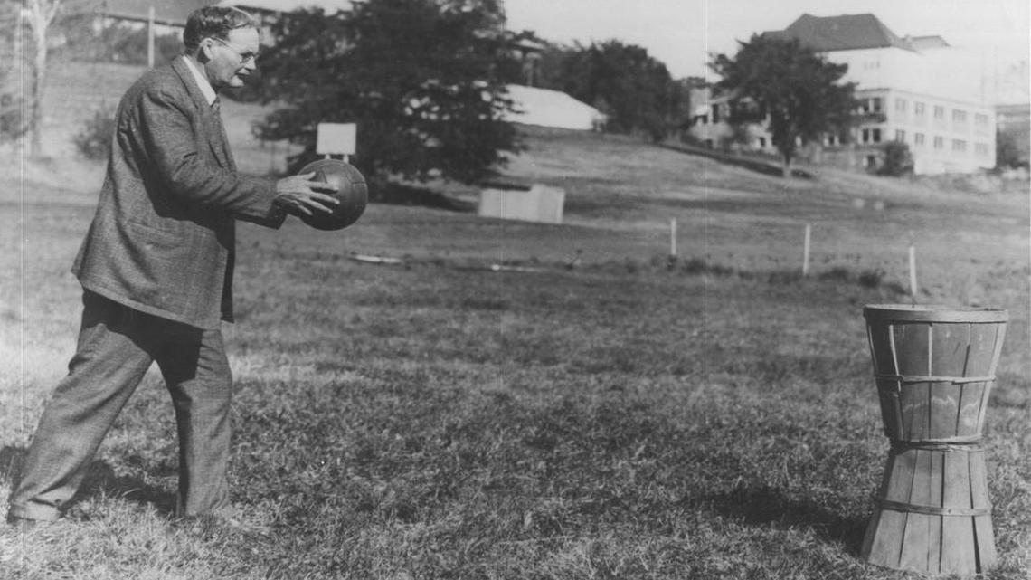 James Naismith, inventor of basketball.