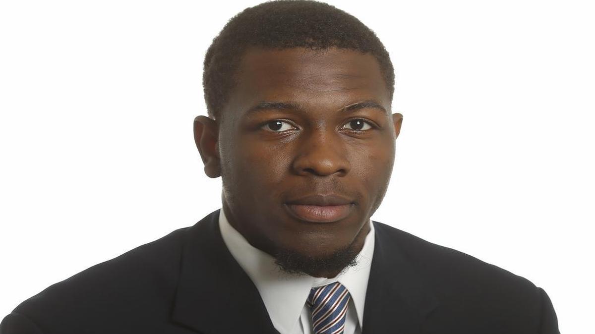 
Dwight Coleby tore is left ACL Friday and will miss out practicing with the Jayhawks this season.
