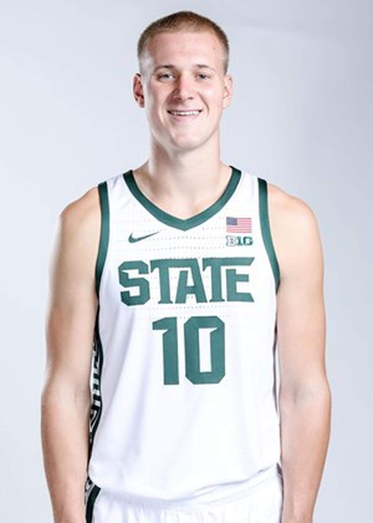 Michigan State forward Joey Hauser.