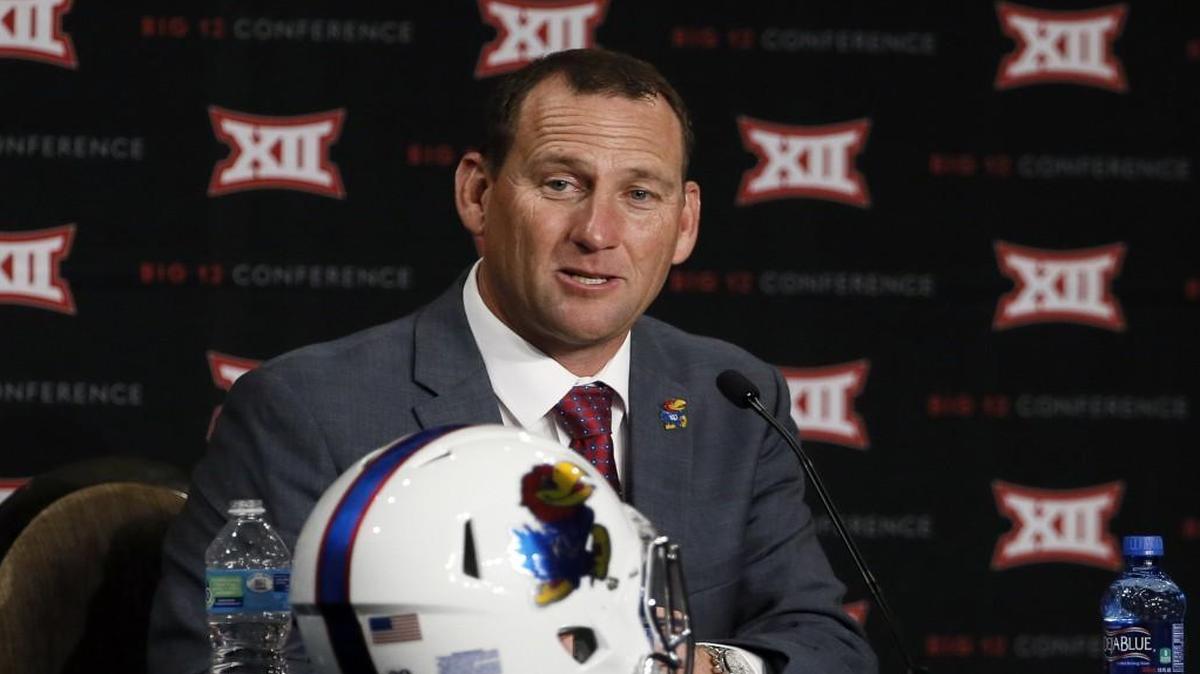 
Kansas head football coach David Beaty will not release a depth chart ahead of Saturday’s season opener, hoping to promote competition as the year begins.


