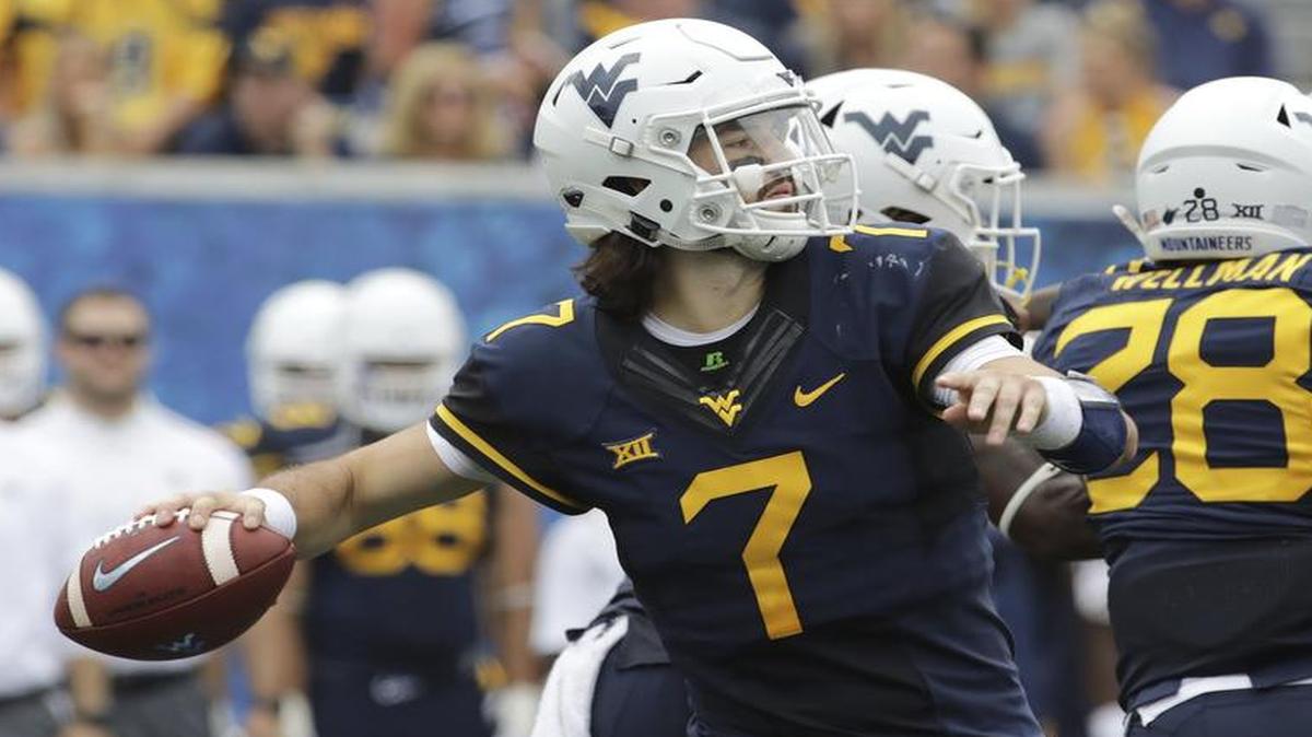 West Virginia quarterback Will Grier