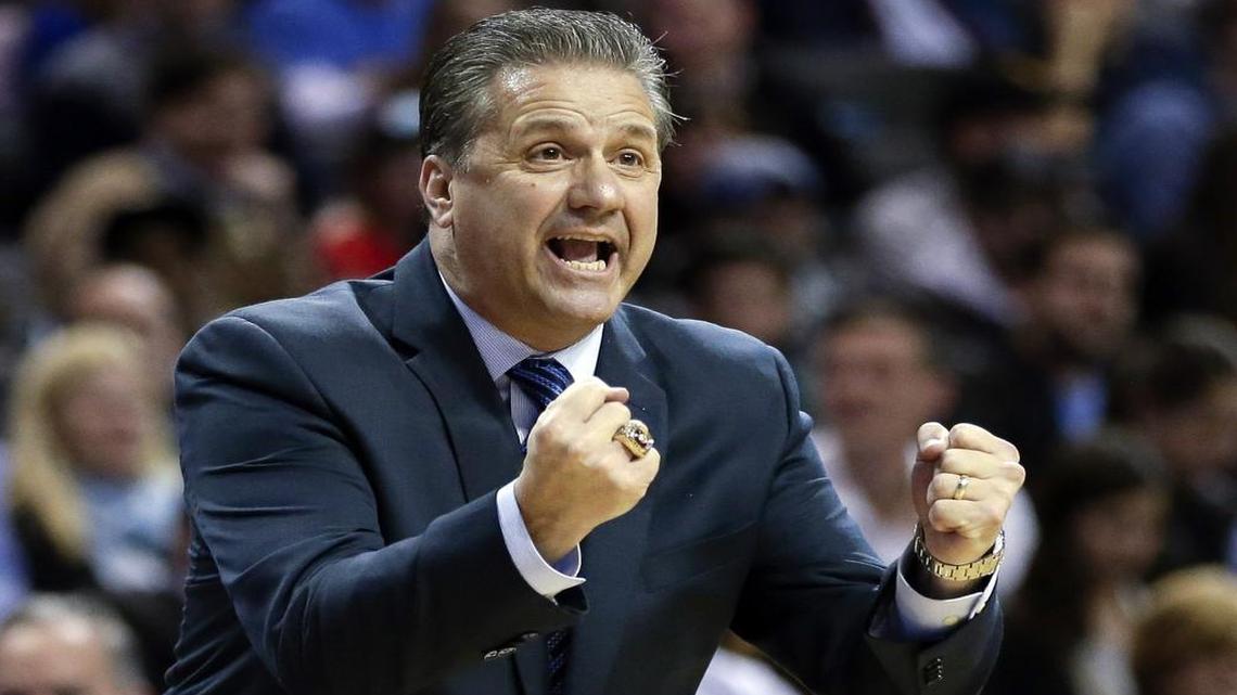 Kentucky coach John Calipari will visit Allen Fieldhouse on Saturday, when his Wildcats face KU at 6 p.m. (TV: ESPN)
