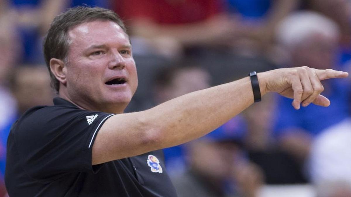Changes in contact rules in college basketball are going to be a big adjustment for everybody, Kansas head coach Bill Self says.