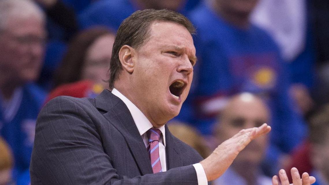 Kansas Jayhawks head coach Bill Self