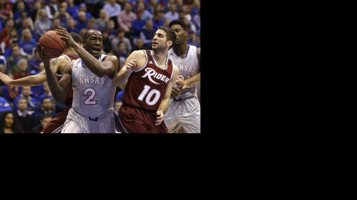 
Kansas forward Cliff Alexander (left).
