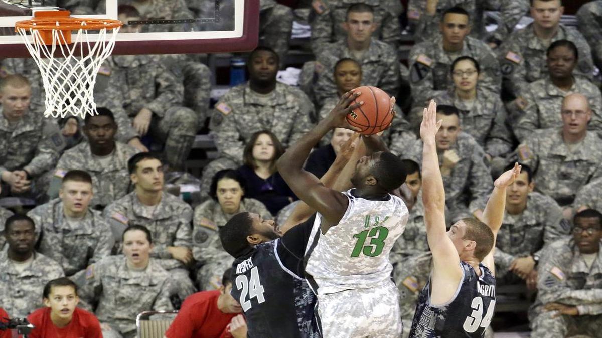 Oregon played Georgetown in the 2013 Armed Forces Classic at Camp Humphreys in Pyeongtaek, south of Seoul, South Korea.