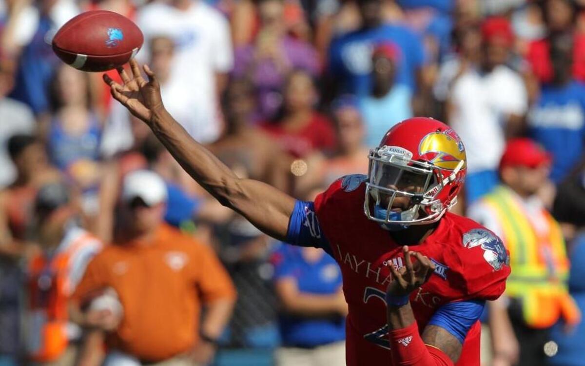 Montell Cozart went into fall camp competing with Ryan Willis for KU’s quarterback job.