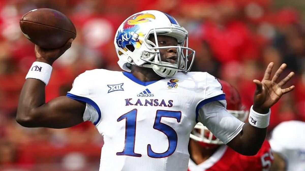Kansas quarterback Deondre Ford (pictured) and fellow QB Montell Cozart were granted an extra year of eligibility after suffering injuries that kept them sidelined most of last season.