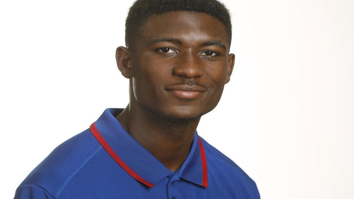 
KU freshman receiver Steven Sims
